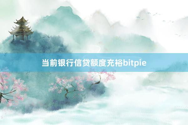 当前银行信贷额度充裕bitpie