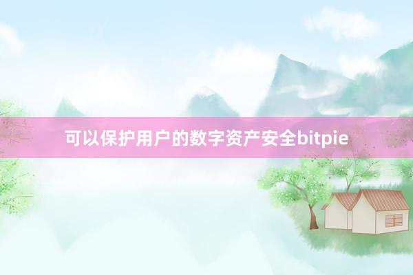 可以保护用户的数字资产安全bitpie