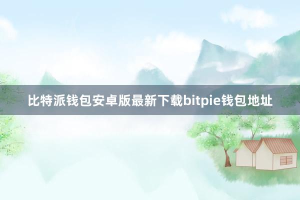 比特派钱包安卓版最新下载bitpie钱包地址